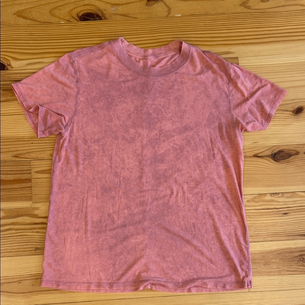 Women's Washed Pink Crewneck Tee